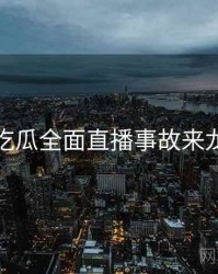 每日吃瓜全面直播事故来龙去脉