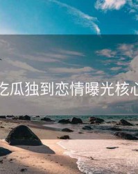 每日吃瓜独到恋情曝光核心看点