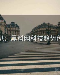 独家深扒：黑料网科技趋势传播路径