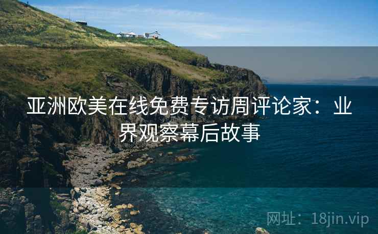 亚洲欧美在线免费专访周评论家：业界观察幕后故事