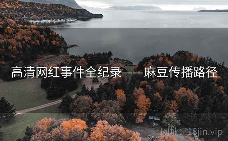 高清网红事件全纪录——麻豆传播路径