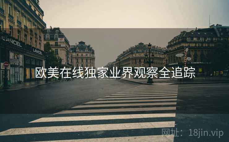 欧美在线独家业界观察全追踪
